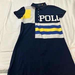 Ralph Lauren Polo blue polo dress.